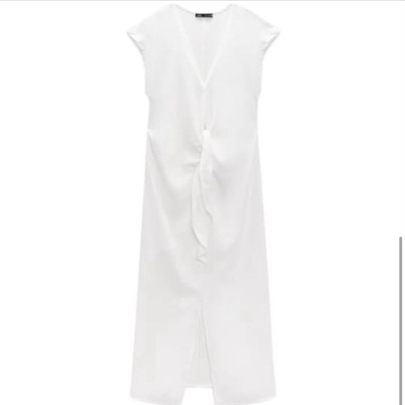 Zara Fluid Knotted Dress - Picture 3 of 3